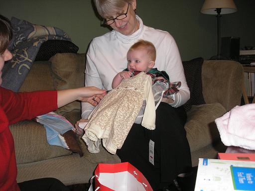 Christmas with Grandma Mary Beth.